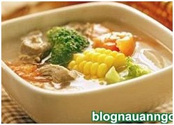 Bồi bổ gia đình với món canh thịt bò rau củ cực nhiều chất dinh dưỡng!