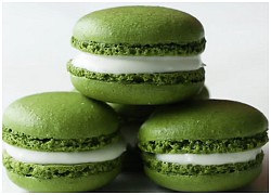 Cách làm bánh macaron vị matcha