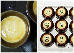 Cách làm rau câu bánh flan dễ thương với lon bia