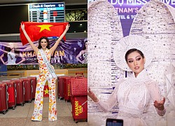 "Đập hộp" 15 valiKhánh Vân mang đến Miss Universe 2020, gần 1 tiếng để lắp ráp trang phục dân tộc