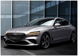 Genesis G70 2022 chốt giá gần 900 triệu đồng, cạnh tranh với Mercedes-Benz C300, Lexus IS