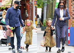 Irina Shayk và tình cũ Bradley Cooper vui vẻ đưa con gái cưng đến trường