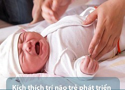 Nghiên cứu về trẻ sơ sinh: Khi con khóc, mẹ làm điều này, trí não sẽ thêm phát triển