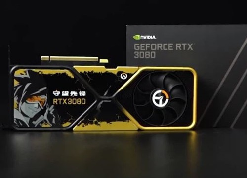 NVIDIA ra tay "độ" chiếc card đồ họa RTX 3080 Overwatch siêu chất, game thủ chỉ có nước trầm trồ