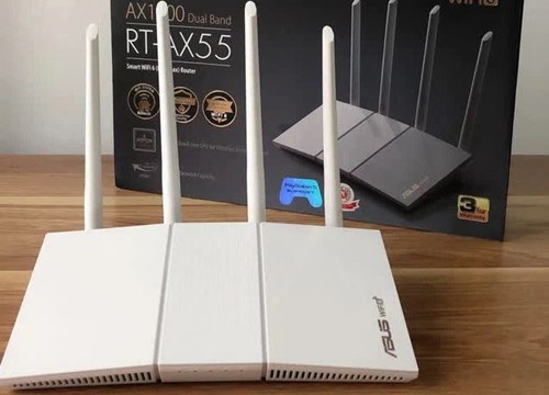 Router ASUS RT-AX55: Công nghệ Wi-Fi 6 - "Cặp đôi song sát cực mạnh" cùng siêu phẩm PS5