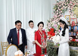 Toàn cảnh đám hỏi siêu kín tiếng của con trai bà Phương Hằng - vợ ông Dũng "lò vôi" tại Bình Dương, gia đình cô dâu lần đầu được tiết lộ khiến nhiều người bất ngờ