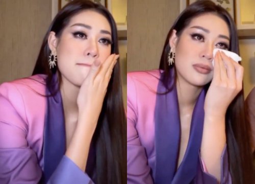 Vừa tới Mỹ thi Miss Universe, Khánh Vân đã bị chỉ trích vì bật khóc nức nở trên livestream và phải lên tiếng giải thích ngay