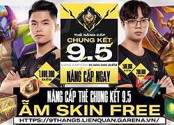 Liên Quân Mobile: Game thủ sẽ được nhận miễn phí 2 skin Nakroth cực xịn xò từ sự kiện Chung kết Đấu Trường Danh Vọng