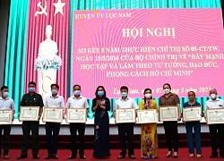 Lục Nam: Học tập và làm theo Bác gắn với thực hiện nhiệm vụ chính trị của đơn vị, địa phương