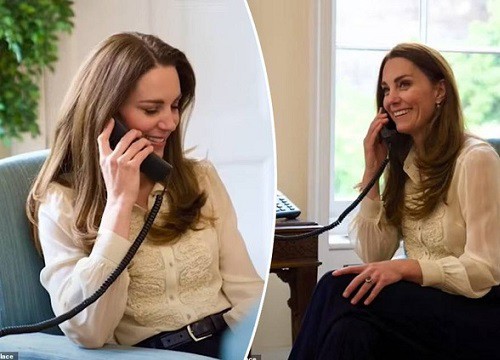 Mặc lại áo cũ sau một thập kỷ, công nương Kate Middleton gây sốt