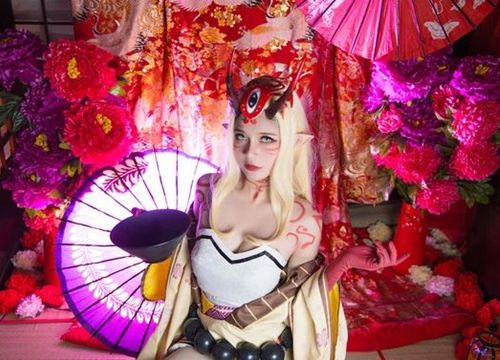 Nàng coser Việt hóa thân thành yêu tinh trong game Fate/Grand Order, fan ngắm ảnh mà chỉ chăm chú đúng 1 vị trí