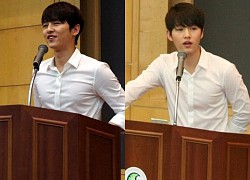 Bài đăng của Song Joong Ki thời đại học bỗng bị "đào" lại, ai ngờ học trưởng đẹp trai "huyền thoại" hồi đó khác hẳn bây giờ