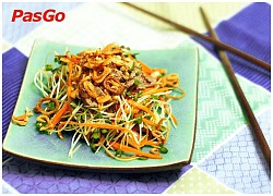 Bật mí cách làm salad rau mầm giúp đẹp dáng, sáng da