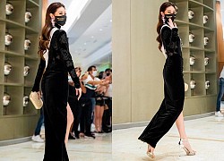 Khánh Vân biến hóa thành Black Rose ở ngày thứ 6 tại Miss Universe