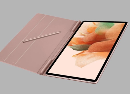 Lộ ảnh render Samsung Galaxy Tab S7 Lite 5G phiên bản màu hồng