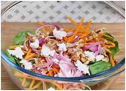 Món salad vừa ngon, vừa "đỉnh": Mang đi làm ăn trưa, sau 1 tuần chị em có thể giảm được hẳn 2cm vòng eo