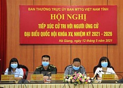 Nhiều địa phương tổ chức hội nghị tiếp xúc cử tri, vận động bầu cử