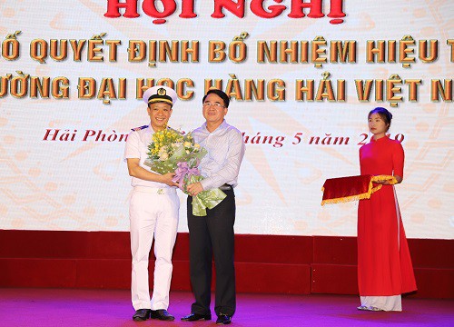 PGS.TS Phạm Xuân Dương làm hiệu trưởng ĐH Hàng hải Việt Nam