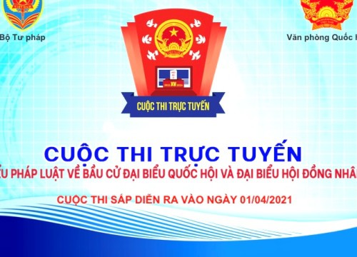 Phát động cuộc thi tìm hiểu pháp luật về bầu cử