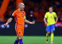 Robben sẵn sàng trở lại tuyển Hà Lan