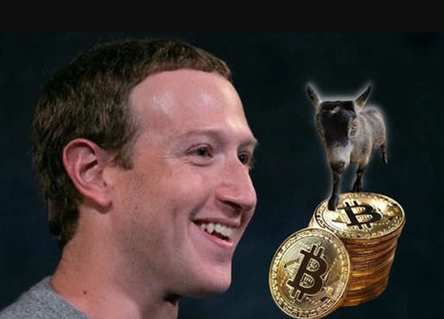 Tiền 'con dê' tăng giá gấp 5 lần nhờ bài đăng của Mark Zuckerberg