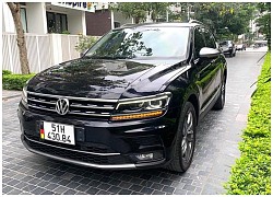 Volkswagen Tiguan Allspace chạy 'lướt' giá ngang VinFast Lux SA mới