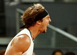 Zverev ngược dòng vô địch Madrid Open