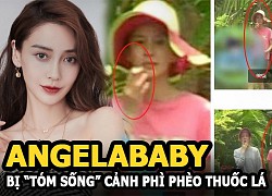 Angela Baby bị "tóm sống" cảnh phì phèo thuốc lá điêu luyện