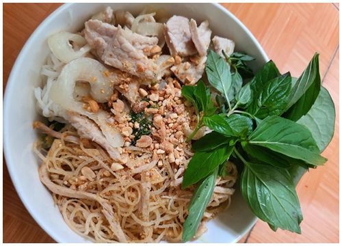 Bún bì - nỗi nhớ Sài Gòn