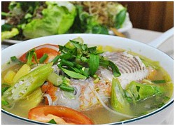 Canh chua cá suốt một trưa hè