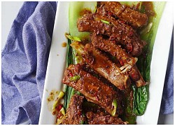 'Đổi gió' cơm nhà với sườn non kho tương đậu đen ngon mê say