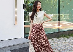 Gợi ý cách mix đồ với chân váy hoa nhí hot hit ngày hè xinh xắn mà không bị quê và sến súa!