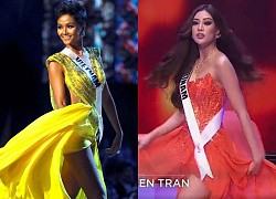 Đọ cú xoay váy thần sầu của Khánh Vân và H'Hen Niê tại Miss Universe