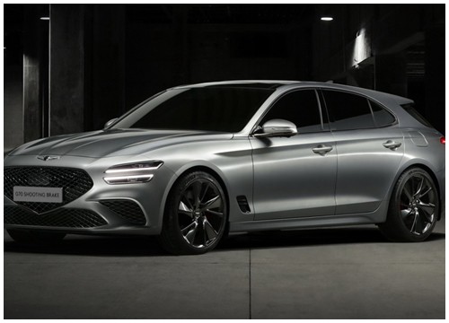 Lộ diện Genesis G70 Shooting Brake: xe sang dáng wagon