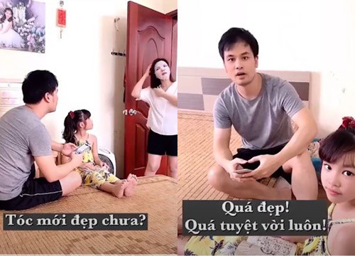 Tóc mới của vợ xấu, chồng vẫn phải khen đẹp vì sợ tốn thêm tiền