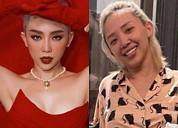 Tóc Tiên khác xa giữa ảnh tự đăng và ảnh bị tag