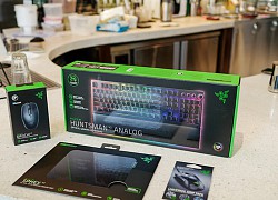 Trên tay bàn phím cơ Razer Huntsman V2 Analog: Switch Analog quang học mang đến trải nghiệm mới trong gaming, keycap nhựa PBT doubleshot