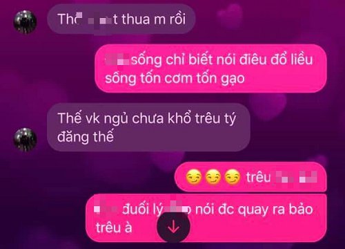 Chồng có biểu hiện "lươn lẹo", cô vợ đáo để xử nhẹ qua vài tin nhắn mà anh ta phải thốt lên: "Anh thua em rồi"