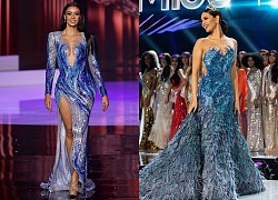 Fan quốc tế &quot;chỉ điểm&quot; Hoa hậu Thái Lan đạo nhái Miss Universe 2018, từ cái đầm đến kiểu catwalk không chừa miếng nào?