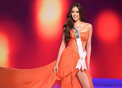 Hé lộ hình ảnh rạng rỡ của Khánh Vân trên sân khấu Miss Universe sau khi dừng chân ở top 21!