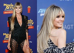 Heidi Klum táo bạo trên thảm đỏ trao giải Điện ảnh & Truyền hình MTV