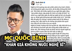 MC Quốc Bình đồng quan điểm: &#8220;Khán giả không nuôi nghệ sĩ&#8217;, Thu Trang, Tiến Luật đồng tình