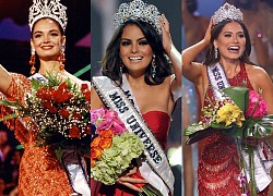 Rùng mình "điềm báo đăng quang": 3 đời Hoa hậu Mexico chiến thắng vương miện Miss Universe đều mặc váy có chi tiết này