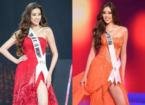 Sự trùng hợp bất ngờ giữa đầm dạ hội của Khánh Vân ở Miss Universe Việt và thế giới, "điềm báo" đăng quang là đây?