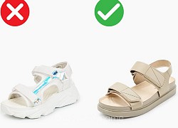 8 kiểu sandals bạn không nên mua hoặc thổi bay ra khỏi tủ giày