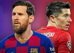 Barca muốn có cặp tiền đạo Messi - Lewandowski