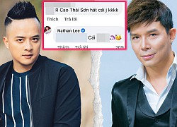 Cao Thái Sơn đáp trả &#8220;ai hát lại thì mình vỗ tay&#8221; khi bị Nathan Lee mua lại loạt ca khúc hit