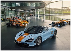 McLaren 720S xuất hiện với màu áo Gulf độc đáo