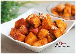 Kim chi táo Hàn Quốc món ngon lạ miệng