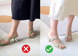 Bật mí 5 chiêu chọn sandal giúp thu nhỏ đôi chân cho cô nàng chân to béo